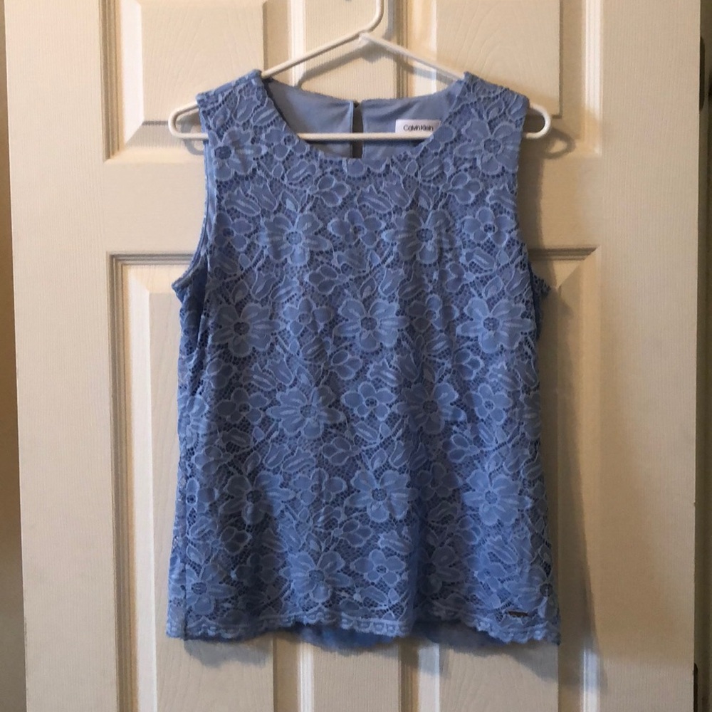 Light blue blouse from Calvin Klein